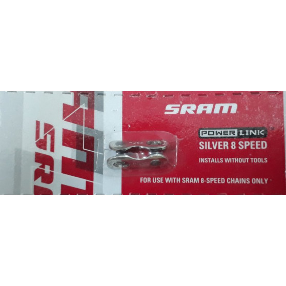 Maillon rapide chaine velo Sram Powerlink 8v