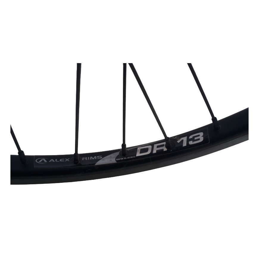 Roue arriere BMX Race 20 pouces Alexrims DR13, pas cher