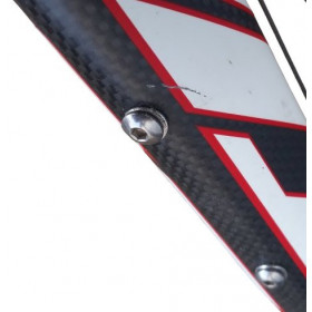 Velo route carbone Time First taille 53 rayure