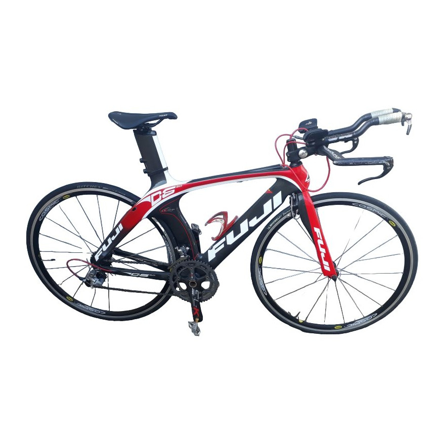 Vélo contre la montre occasion Fuji D6 3.0 taille S