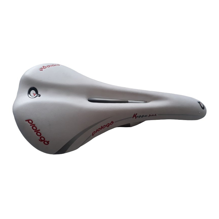 Selle Prologo KAPPA EVO - Rails STN - Noir/Rouge - Neuf - Vélo Route/VTT