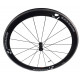 Roue avant carbone patins Bontrager Aura 5 pneu