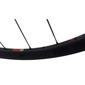 Carbon rear wheel Bontrager Aeolus PRO 3 24 spokes