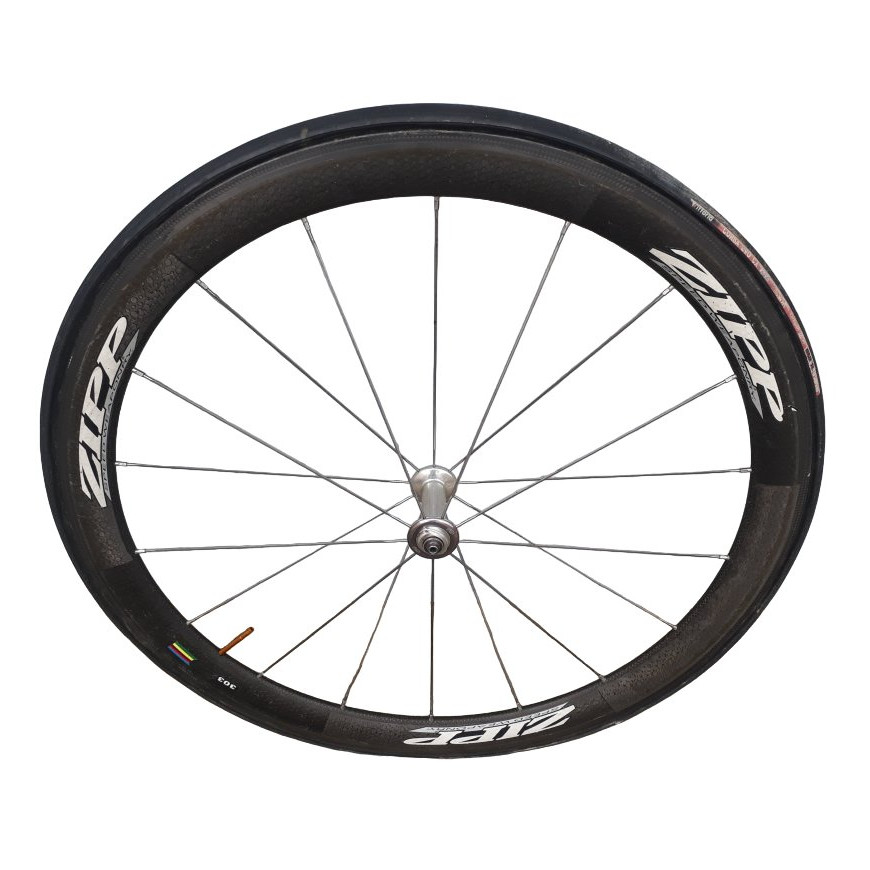 Roue Zipp 303 avant carbone d'occasion Roue Zipp 303 avant carbone d'occasion