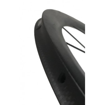Carbon front wheel Novatec Xperti W1 Shimano tubular