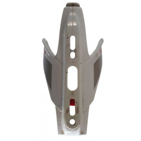 Elite bottle cage customer race white and red plastic