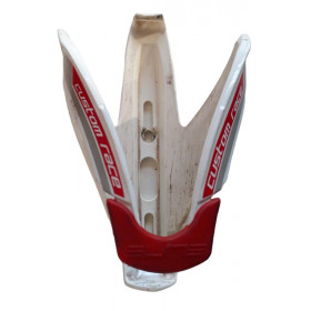 Elite bottle cage customer race white and red used