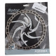 Disque 203 mm 6 trous Ashima ARO 08 blanc