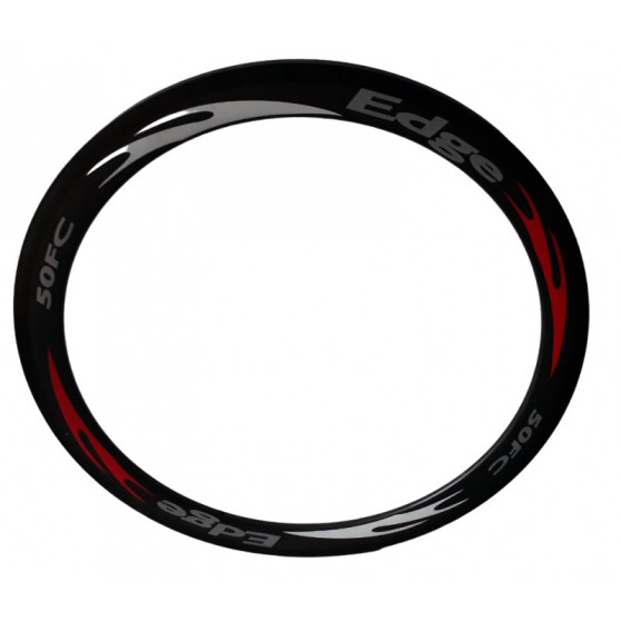 Road bike carbon rim Edge 50FC 50 mm 20 holes