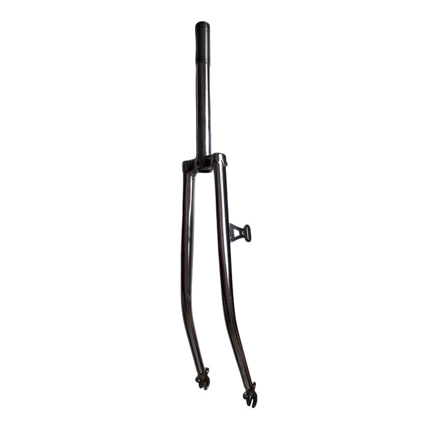 City bicycle fork chromed