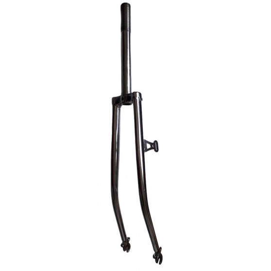 City bicycle fork chromed