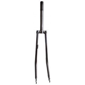 City bicycle fork steel chromed