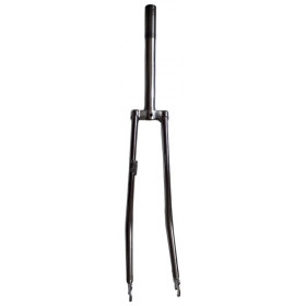 City bicycle fork steel chromed
