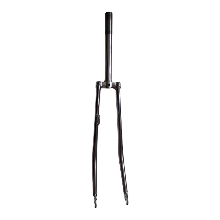 Fourche chromée droite Columbus - Équipements vélos