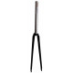 Carbon fork for road bike aluminium tube