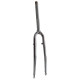 Hybrid bike fork steel chromed