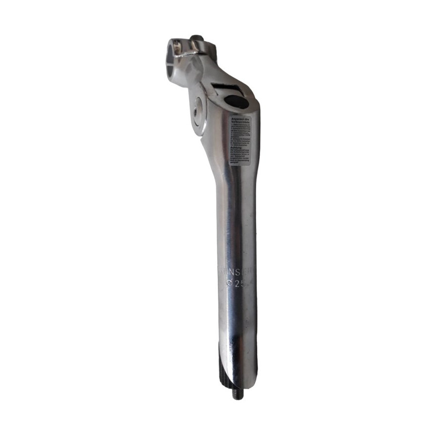 Potence De Vélo Réglable Wake, Sans Filetage, 90 Mm, 1 1/8, Pince 25,4 Mm, Noir