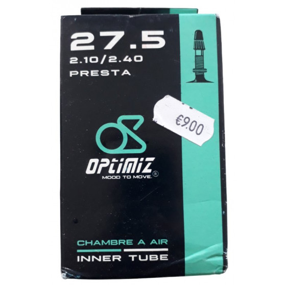 MTB innertube 27.5 inches presta