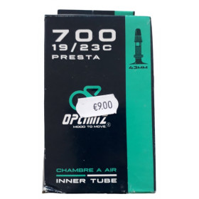 Inner tube Optimiz - 700X19 to 23C presta 43 mm
