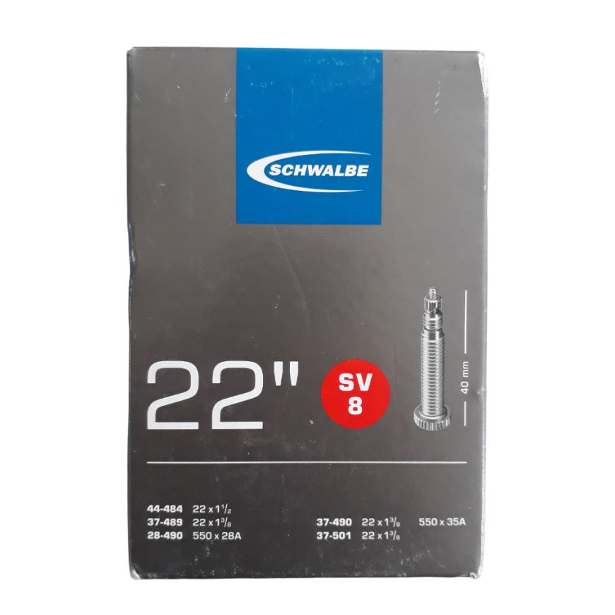 22 inch presta Schwalbe SV8 inner tube