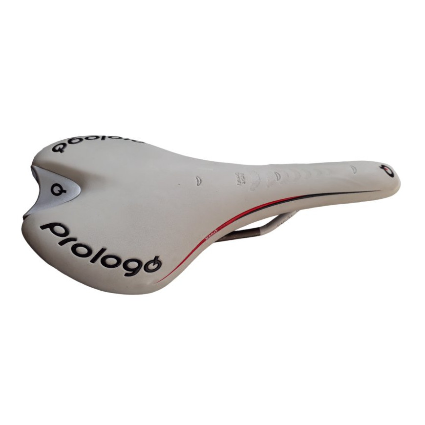 Prologo Nago Evo Pro Ti saddle in second hand condition Prologo Nago Evo Pro Ti saddle in second hand condition