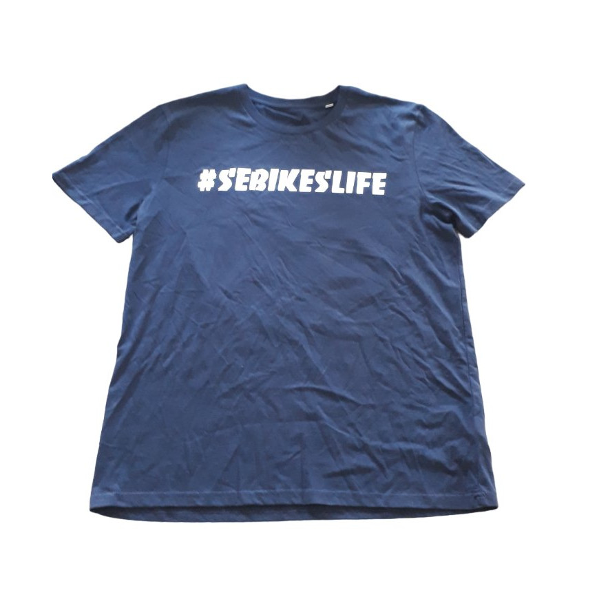 Customized cycling t-shirt size L