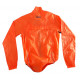 Coupe vent velo Biotex taille M orange dos long