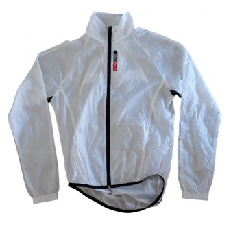Coupe vent velo Biotex taille M blanc