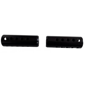 Pegs of BMX axle 14 mm aluminium black