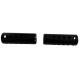Pegs of BMX axle 14 mm aluminium black