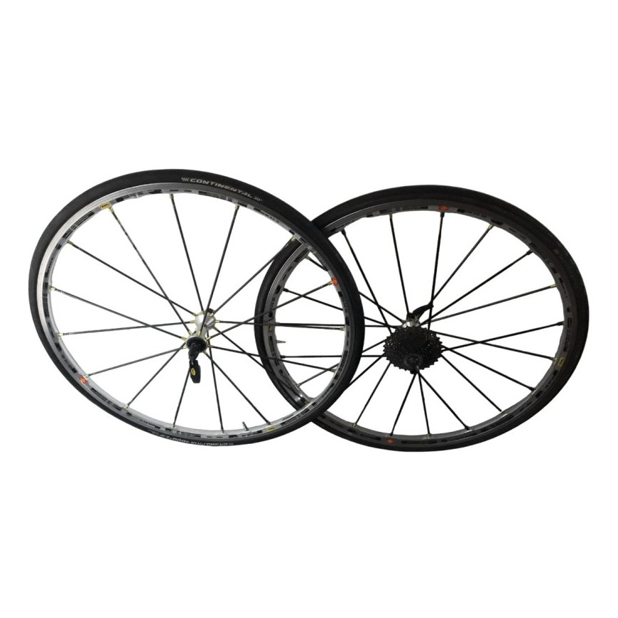 Roues Mavic Ksyrium Rsys à pneus 10v