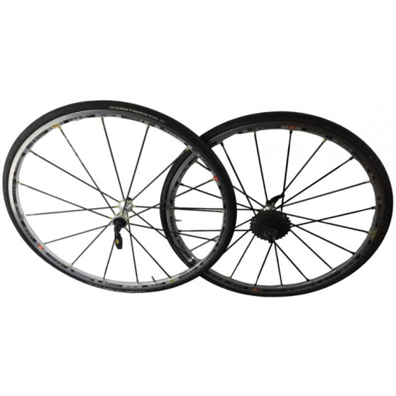 Roues Mavic Ksyrium Rsys à pneus 10v