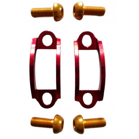 Formula Oro brake clamps A2Z red