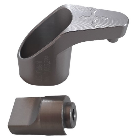 Deore rear derailleur hanger protection North Shore Billet