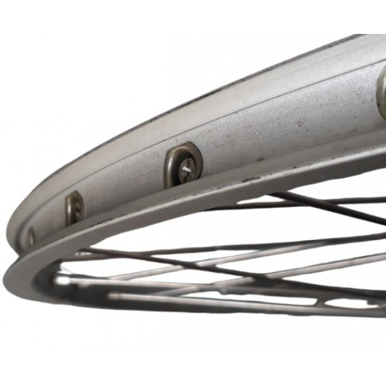 ROUE AVANT VINTAGE 700C boyau MAVIC + moyeu Atom – Vintage