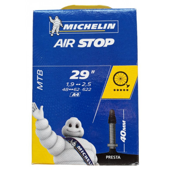 29 inch inner tube michelin Airstop A4 1,9-2,50 presta