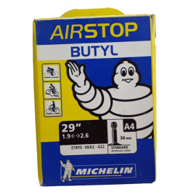 Chambre à air VTT Michelin Airstop A4 29 x 1,9-2,60 schrader