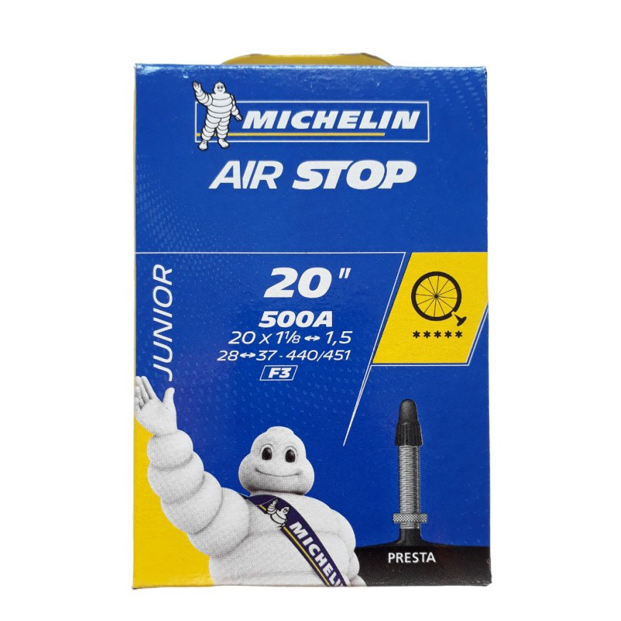 Chambre à air 500 A 20x1 1/8 Michelin F3 Chambre à air 500 A 20x1 1/8 Michelin F3