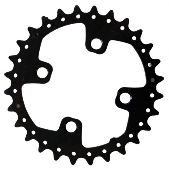 Shimano chainring 28 teeth 64 mm 9 speed black