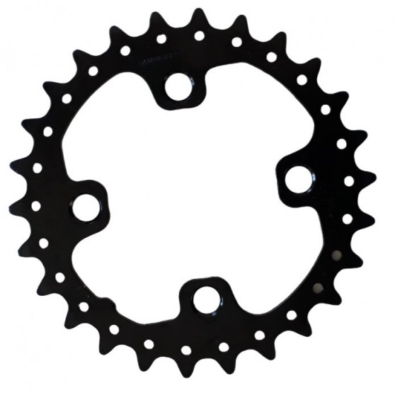 Shimano chainring 26 teeth 64 mm 9 speed black