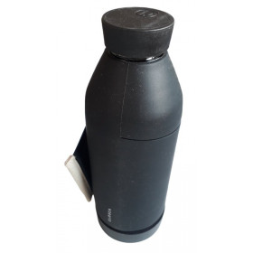 Glass Closca Thermal Bottle black