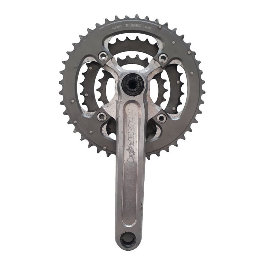 Pédalier VTT Triple Plateau Race Face Evolve - 175 Mm - Forgé, Alu - Occasion
