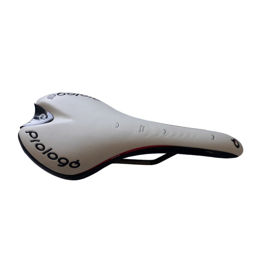 Prologo Nago Evo 134 Ti solid saddle white