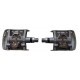Clipless flat pedals Shimano PD-M324 for MTB or city bike