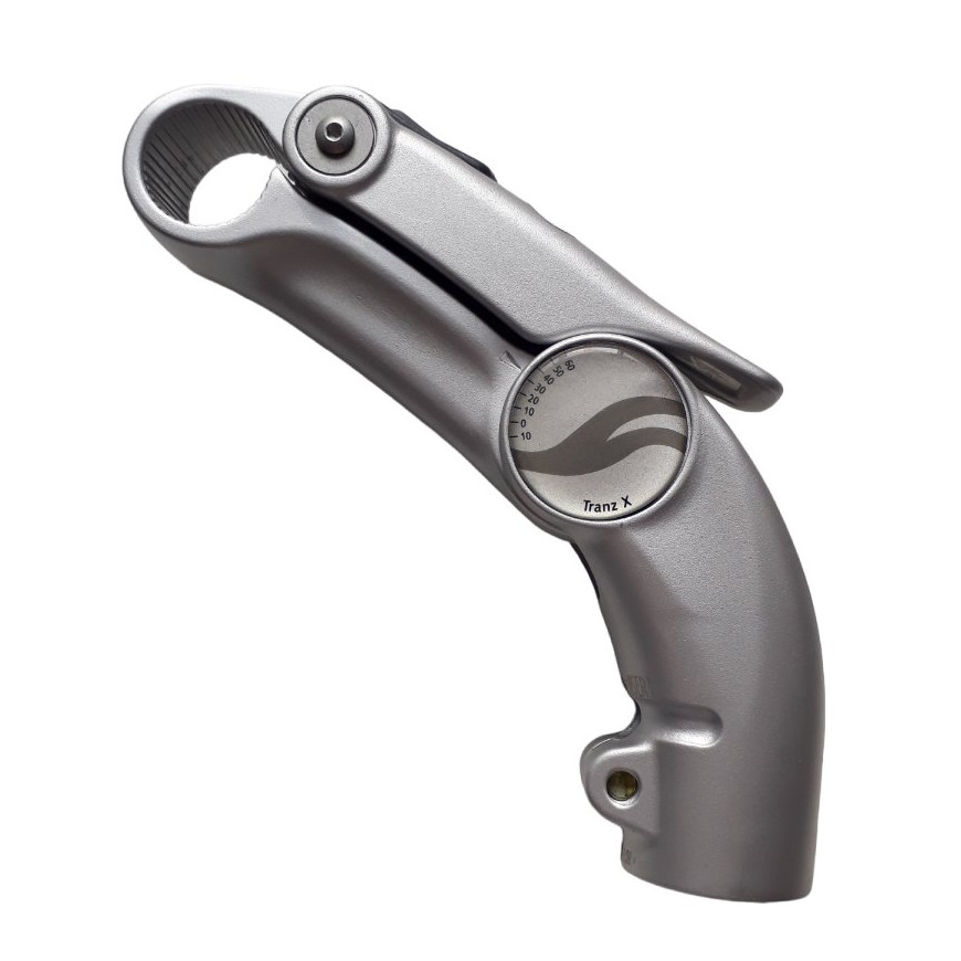 Potence Vélo Nevada Réglable Alu - 28.6 Mm Pivot, Longueur 120 Mm - NEUVE