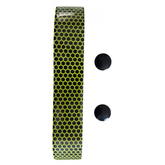 Ruban de guidon SB3 Flowy jaune et noir
