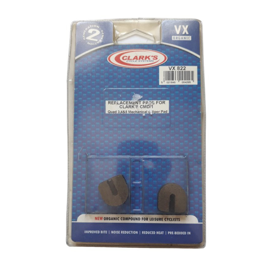 Quad 3, 4 and 5 mechanic disc brake pads Clark's