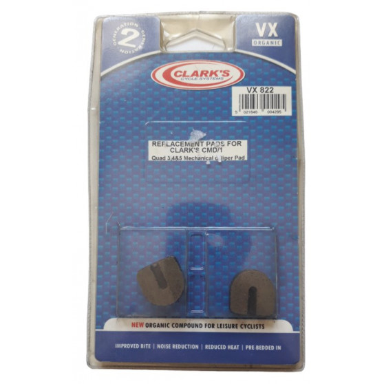 Quad 3, 4 and 5 mechanic disc brake pads Clark's