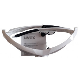 Road bike glasses Uvex SGL 104 Vario white