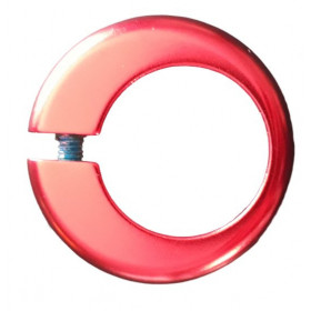 SE Bikes seatpost collar 31.8 mm red aluminium